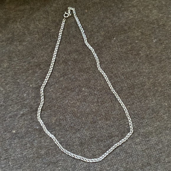 Silver chain necklace (20”) - Picture 1 of 5